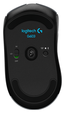 Мышь Logitech G603 LIGHTSPEED, черный (910-005101)