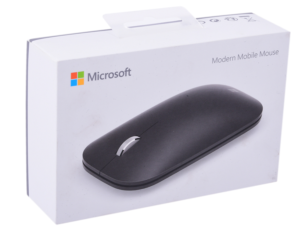 Мышь Microsoft Modern Mobile, черный (KTF-00012)