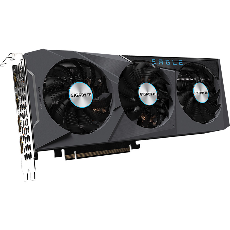 Видеокарта GIGABYTE Radeon RX 6700 XT EAGLE 12288Mb (GV-R67XTEAGLE-12GD)