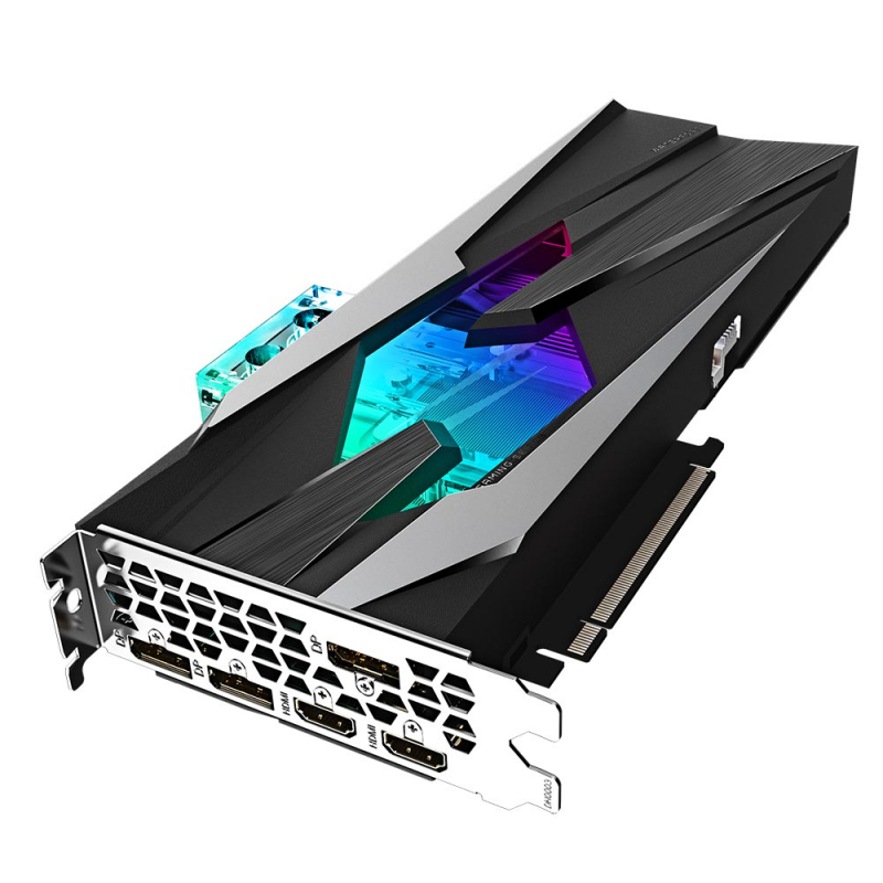 Видеокарта GIGABYTE GeForce RTX 3080 GAMING OC WATERFORCE WB 10G 10Gb (GV-N3080GAMINGOC WB-10GD)