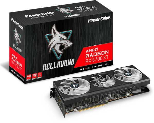 Видеокарта PowerColor Radeon RX 6700 XT 12Gb (AXRX 6700XT 12GBD6-3DHL)