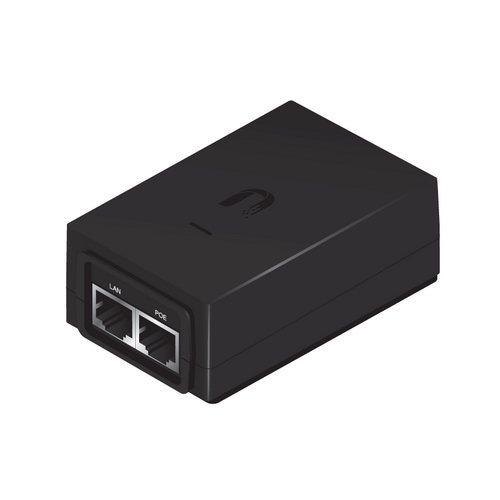 POE-24-24W Ubiquiti блок питания с PoE, 220 VAC -) 24VDC 1A - с кнопкой Reset и удаленной перезагрузкой (023033)