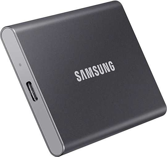 Внешний SSD накопитель Samsung T7 Touch 1Tb (MU-PC1T0T/WW)