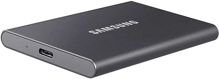 Внешний SSD накопитель Samsung T7 Touch 1Tb (MU-PC1T0T/WW)