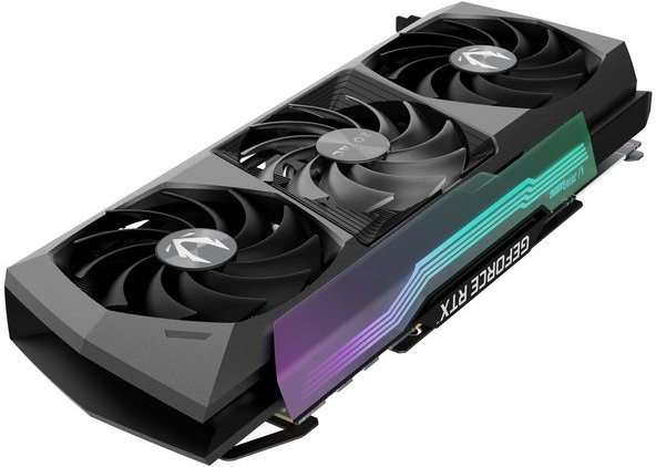 Видеокарта ZOTAC GeForce RTX 3070 Ti AMP EXTREME HOLO 8Gb LHR (ZT-A30710B-10P)