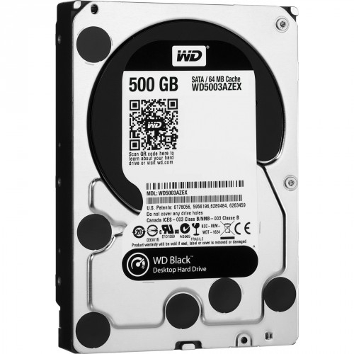 Жесткий диск WD Black 500Gb (WD5003AZEX) Жесткий диск WD Black 500Gb (WD5003AZEX)
