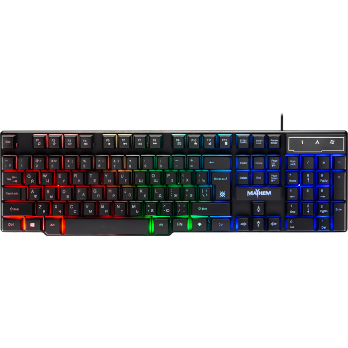 Клавиатура Defender Mayhem GK-360DL Клавиатура Defender Mayhem GK-360DL
