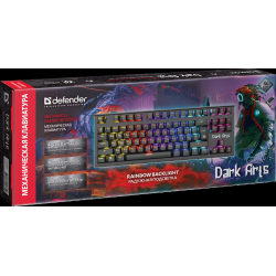 Клавиатура Defender Dark Arts GK-375