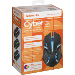 Мышь Defender Сyber MB-560L RGB