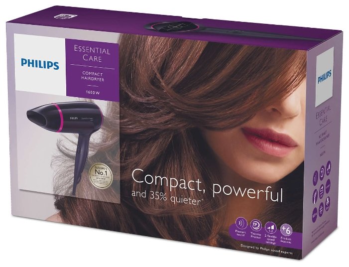 Фен Philips BHD002 EssentialCare Compact