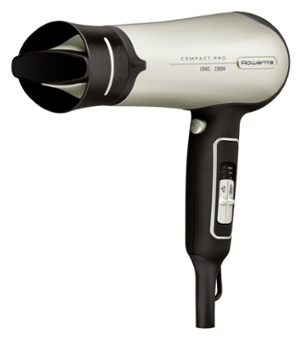 Фен Rowenta CV4741D0 серебристый/черный