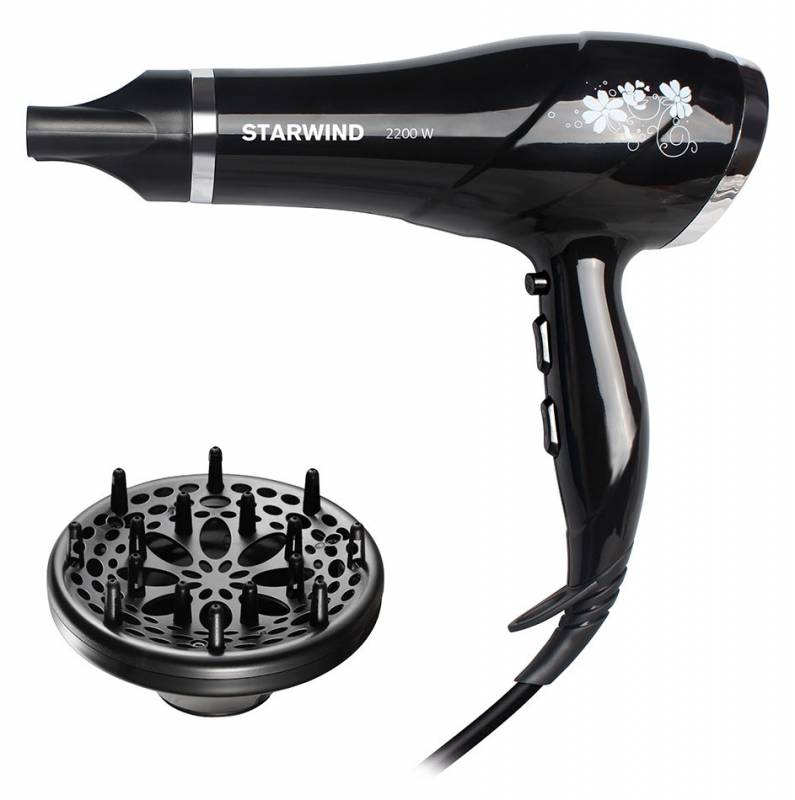 Фен STARWIND SHP5816 черный